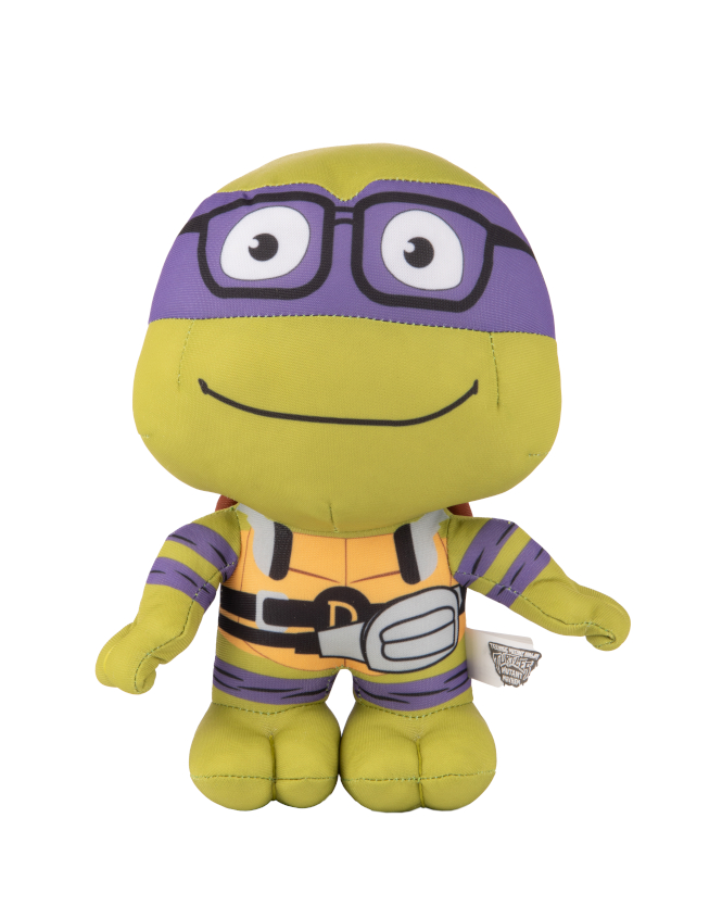 (Mis 3+) TARTARUGHE NINJA -DONATELLO Lil Bodz Peluche 30cm…x12